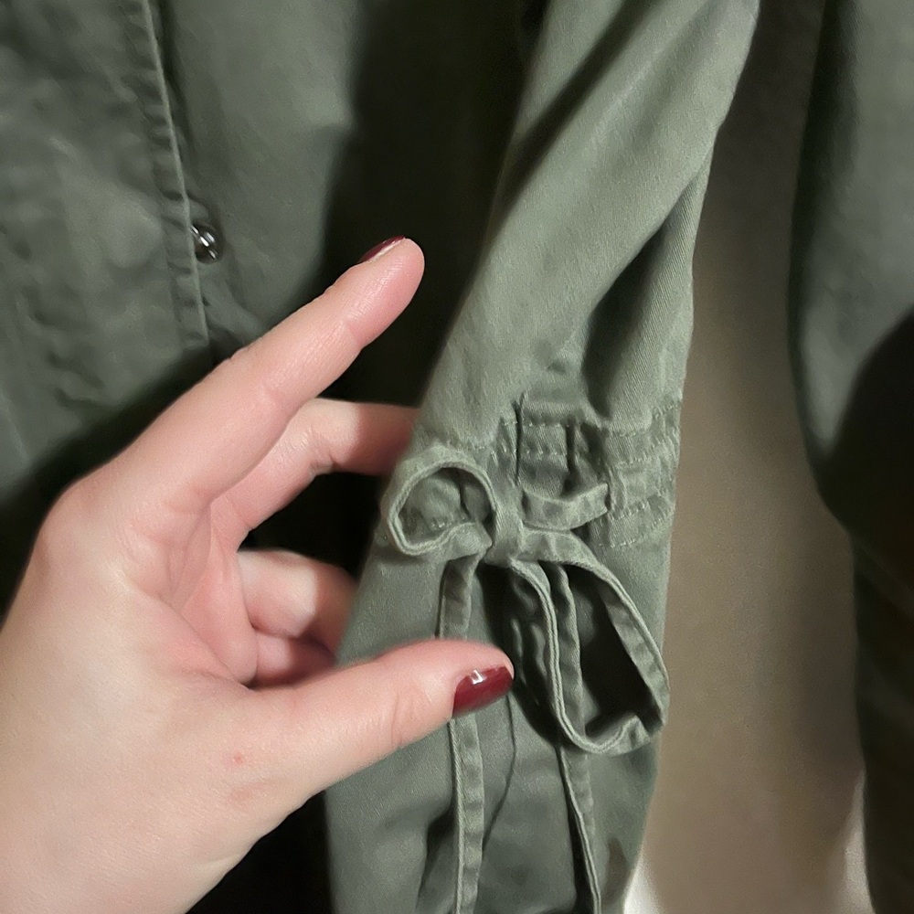 a new day Olive Utility Jacket - Picture 7 of 9